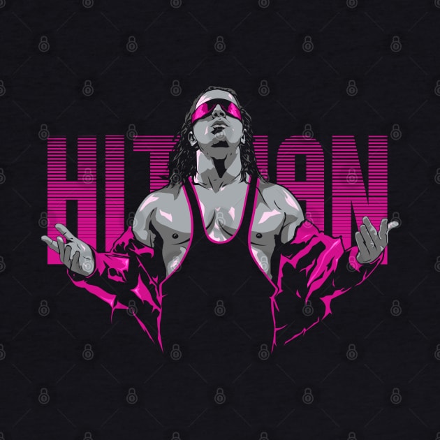 Vintage Bret Hitman Hart by portraiteam